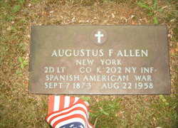 Augustus F Allen 