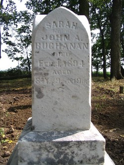 Sarah <I>Dearinger</I> Buchanan 