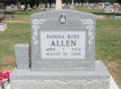 Donna Rose <I>McChesney</I> Allen 