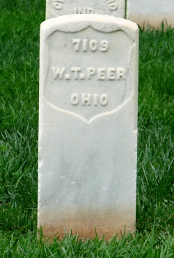 Pvt William T Peer 