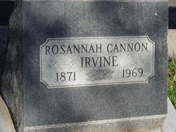 Rosannah Jenne <I>Cannon</I> Irvine 