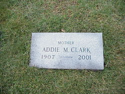 Addie Mary <I>Callahan</I> Clark 