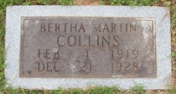 Bertha Martin Collins 