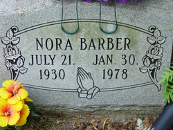 Nora Belle <I>Danner</I> Barber 