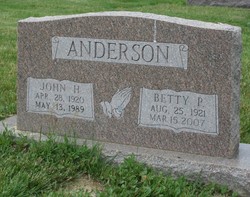 Betty <I>Planck</I> Anderson 