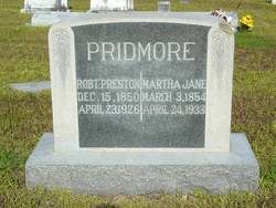 Martha Jane “Marthy” <I>Baird</I> Pridmore 