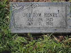 Joseph Thomas “Joe Tom” Henry 