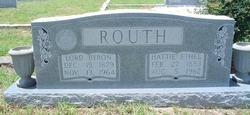 Hattie Ethel <I>Bowden</I> Routh 