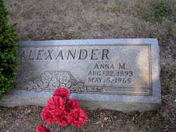 Anna May <I>Lynn</I> Alexander 