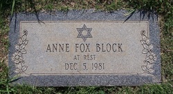Anne Fox Block 