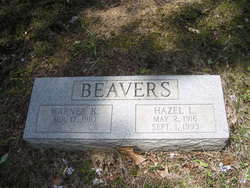 Hazel Lucretia <I>Randall</I> Beavers 
