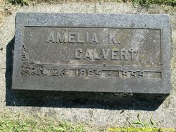 Amelia <I>Kunze</I> Calvert 
