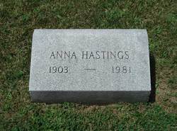 Anna Hastings 