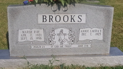 Annie Laura <I>Young</I> Brooks 