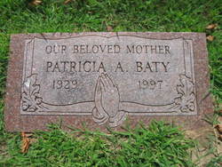 Patricia Ann <I>Madden</I> Baty 