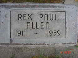 Rex Paul Allen 
