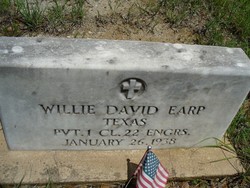 Willie David Earp 