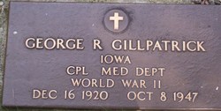 Corp George Russell Gillpatrick 