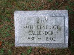 Ruth <I>Benedict</I> Callender 