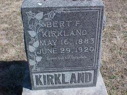 Robert Franklin “Bert” Kirkland 