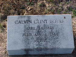 Calvin Clinton “Clint” Boyer 