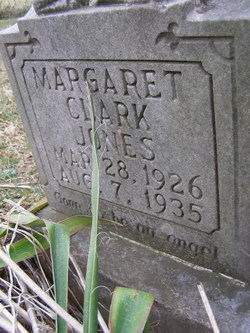 Margaret <I>Clark</I> Jones 