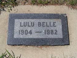 Lulu Belle <I>Stephenson</I> Schumacher 