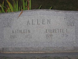Kathleen <I>Thompson</I> Allen 
