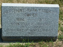 Josephine Ruth <I>Hargrave</I> Davies 