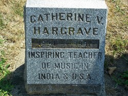 Catherine V Hargrave 