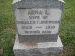 Anna Louisa <I>Darragh</I> Krewson 