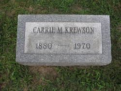 Carrie Martha Krewson 