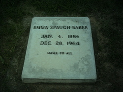 Emma E. <I>Spaugh</I> Baker 