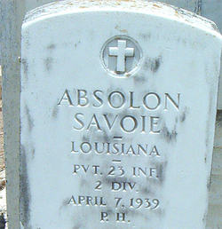 Absolon Joseph Savoie 