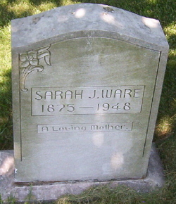 Sarah Jane <I>Carman</I> Ware 