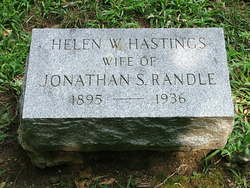 Helen W <I>Hastings</I> Randle 