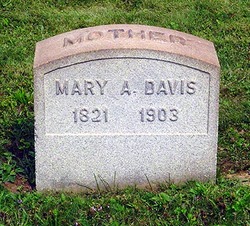 Mary A. <I>Clark</I> Davis 