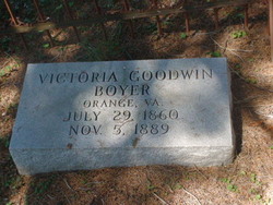 Victoria <I>Goodwin</I> Boyer 