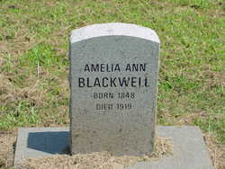 Amelia Ann <I>Wood</I> Blackwell 