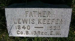 Pvt Lewis Keefer 