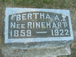 Bertha A <I>Rinehart</I> Brubaker 