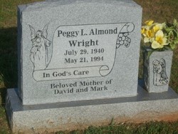 Peggy Louise <I>Almond</I> Wright 