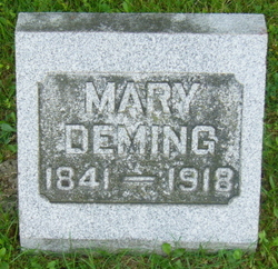 Mary <I>Johnson</I> Deming 