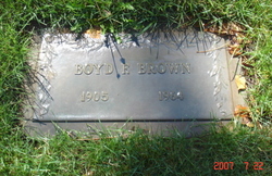 Boyd Findley Brown 