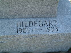Hildegard <I>German</I> Strobel 