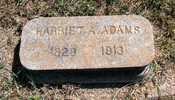 Harriet Ann <I>Welch</I> Adams 