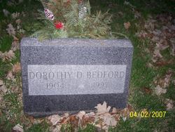 Dorothy A <I>Dirst</I> Bedford 