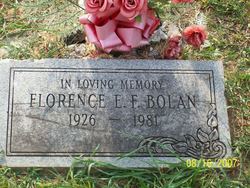 Florence Edna <I>Franklin</I> Bolan 