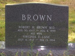 Capt Robert H Brown 