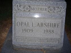 Opal Louisa <I>Nix</I> Abshire 